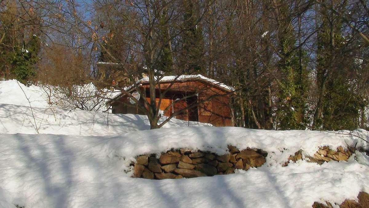 Camping Le P'Tit Bonheur Escaro Exterior foto